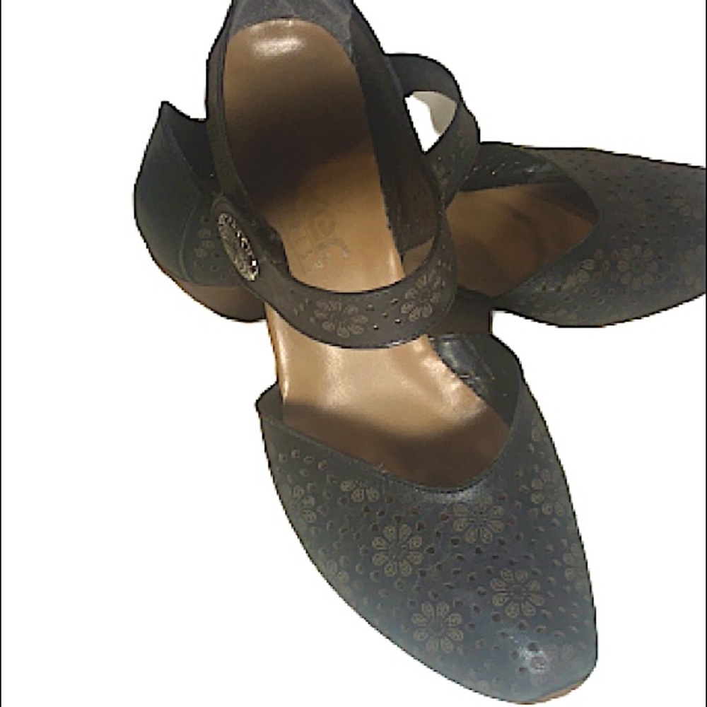 Rieker Miriam black kiesel leather shoes